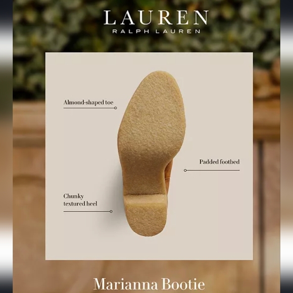 Lauren Ralph Lauren | Black Suede Marainna Chelsea Boot NWT Size 9 & 5 - Picture 4 of 16